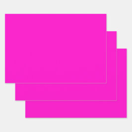 Hot-roze, vaste kleur inpakpapier vel