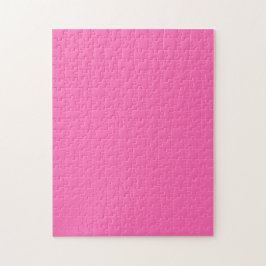 Hot-roze, vaste kleur legpuzzel
