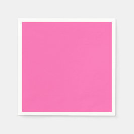 Hot-roze, vaste kleur servet