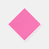 Hot-roze, vaste kleur servet (Hoek)