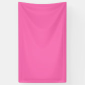 Hot-roze, vaste kleur spandoek (Verticaal)
