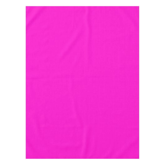 Hot-roze, vaste kleur tafelkleed (Voorkant)