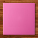 Hot-roze, vaste kleur tegeltje<br><div class="desc">Hot-roze,  vaste kleur</div>
