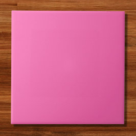 Hot-roze, vaste kleur tegeltje