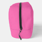 Hot-roze, vaste kleur toilettasje (Rechts)