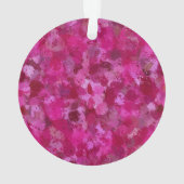 Hot-roze verfbalken ornament (achterkant)