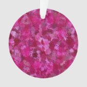 Hot-roze verfbalken ornament (voorkant)