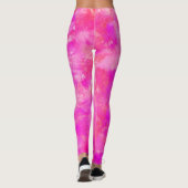 Hot-roze verfplaat leggings (Achterkant)