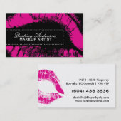 Hot-roze Visitekaartjes (Voorkant / Achterkant)