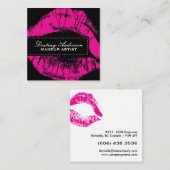 Hot-roze Visitekaartjes (Voorkant / Achterkant)
