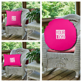 Hot-roze - voeg logo toe bad handdoek