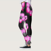 Hot-roze Voetballen Leggings (Links)