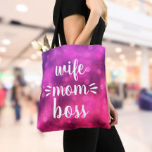 Hot roze vrouw mam baas babe leuk script typografi