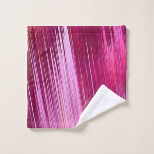 Hot-Roze washandsets Bad Handdoek (Wasdoekje)