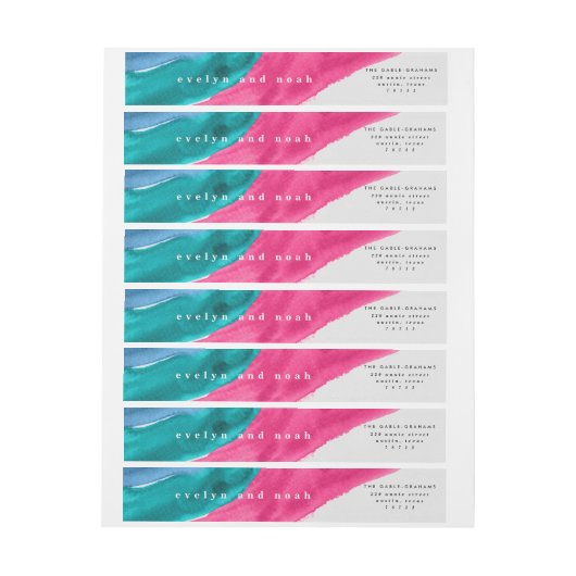 Hot-roze Waterverf (Vel)