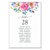 Hot-roze Waterverf Kaart (Voorkant)