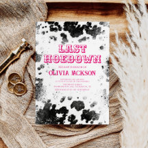 Hot-roze Westerne grafische Koe Afdrukbietenpartij