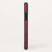 Hot-roze zand Case-Mate iPhone case (Achterkant / rechts)