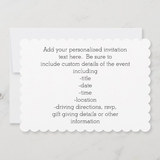 Hot-roze Zebra-grats Girl's Graduation Party Kaart (Achterkant)