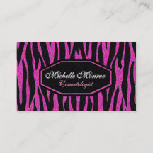 Hot-roze Zebra Stripe