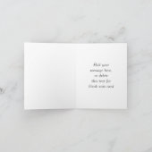 Hot Roze Zwarte Luipaard Dank u kaarten (Binnen)