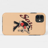 Hot-Salsa Dancing iPhone Case (Achterkant (horizontaal))