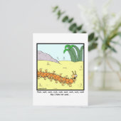 Hot Sand Briefkaart (Staand voorkant)