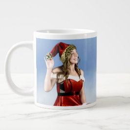 Hot "Santa's Helper" Coffee Cup Grote Koffiekop