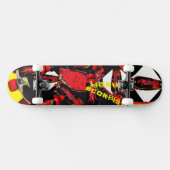 Hot Sauce. #5 "Trinidad Moruga Scorpian" Persoonlijk Skateboard (Horizontaal)