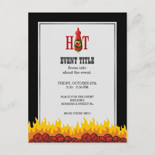 Hot Sauce Bottle Briefkaart