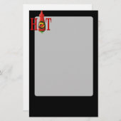 Hot Sauce Bottle Briefpapier (Voorkant / Achterkant)