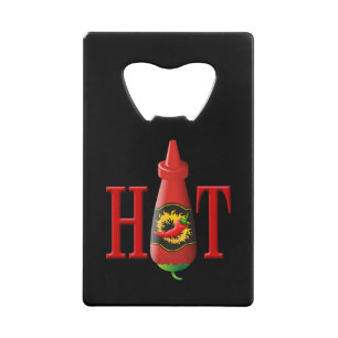 Hot Sauce Bottle Creditkaart Flessenopener