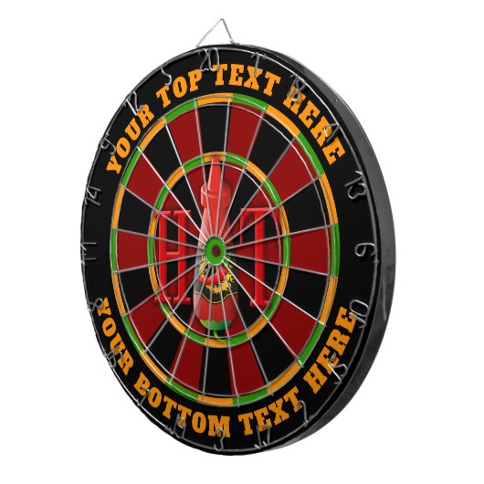 Hot Sauce Bottle Dartbord (Voorkant Rechts)