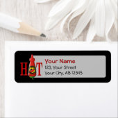 Hot Sauce Bottle Etiket (Insitu)