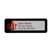 Hot Sauce Bottle Etiket (Voorkant)