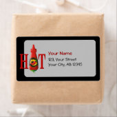 Hot Sauce Bottle Etiket (Insitu)