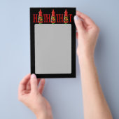 Hot Sauce Bottle Flyer (Hand)