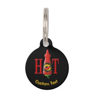 Hot Sauce Bottle Huisdierpenning