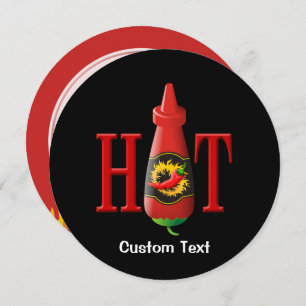 Hot Sauce Bottle Kaart