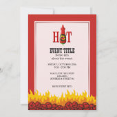 Hot Sauce Bottle Kaart (Achterkant)