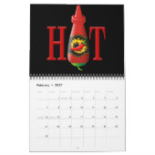 Hot Sauce Bottle Kalender (Feb 2027)
