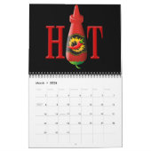 Hot Sauce Bottle Kalender (Mar 2026)
