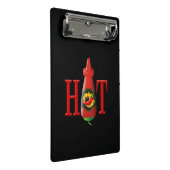 Hot Sauce Bottle Mini Klembord (Schuin)