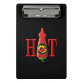 Hot Sauce Bottle Mini Klembord (Voorkant)