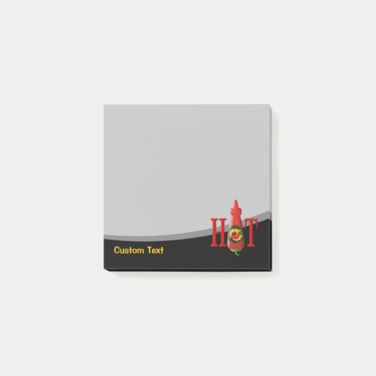 Hot Sauce Bottle Post-it® Notes (Voorkant)