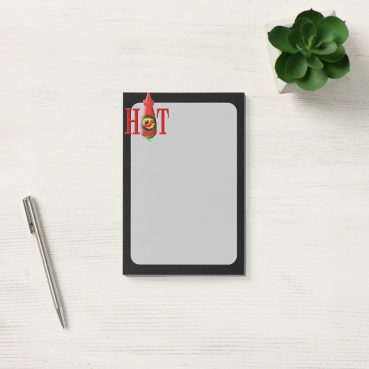 Hot Sauce Bottle Post-it® Notes (Kantoor)