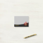 Hot Sauce Bottle Post-it® Notes (Op bureau)