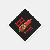 Hot Sauce Bottle Servetten (Hoek)