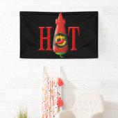 Hot Sauce Bottle Spandoek (Insitu)