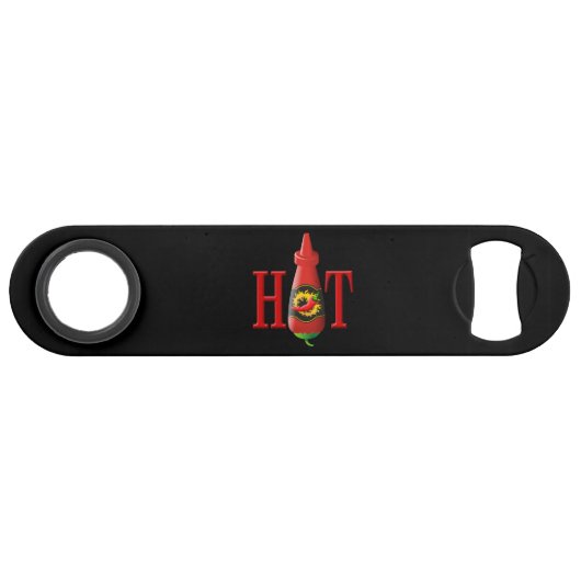 Hot Sauce Bottle Speed Flessenopener (Voorkant (Horizontaal))